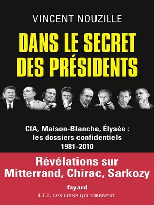 cover image of Dans le secret des présidents